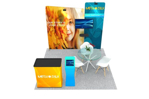 Portable Custom Booth Cod M-P-10x10-03