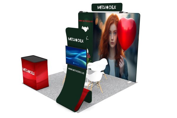 Portable Custom Booth Cod M-P-10x10-25