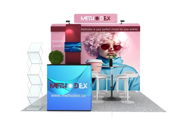 Portable Custom Booth Cod M-P-10x10-17