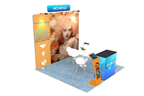 Portable Custom Booth Cod M-P-10x10-19