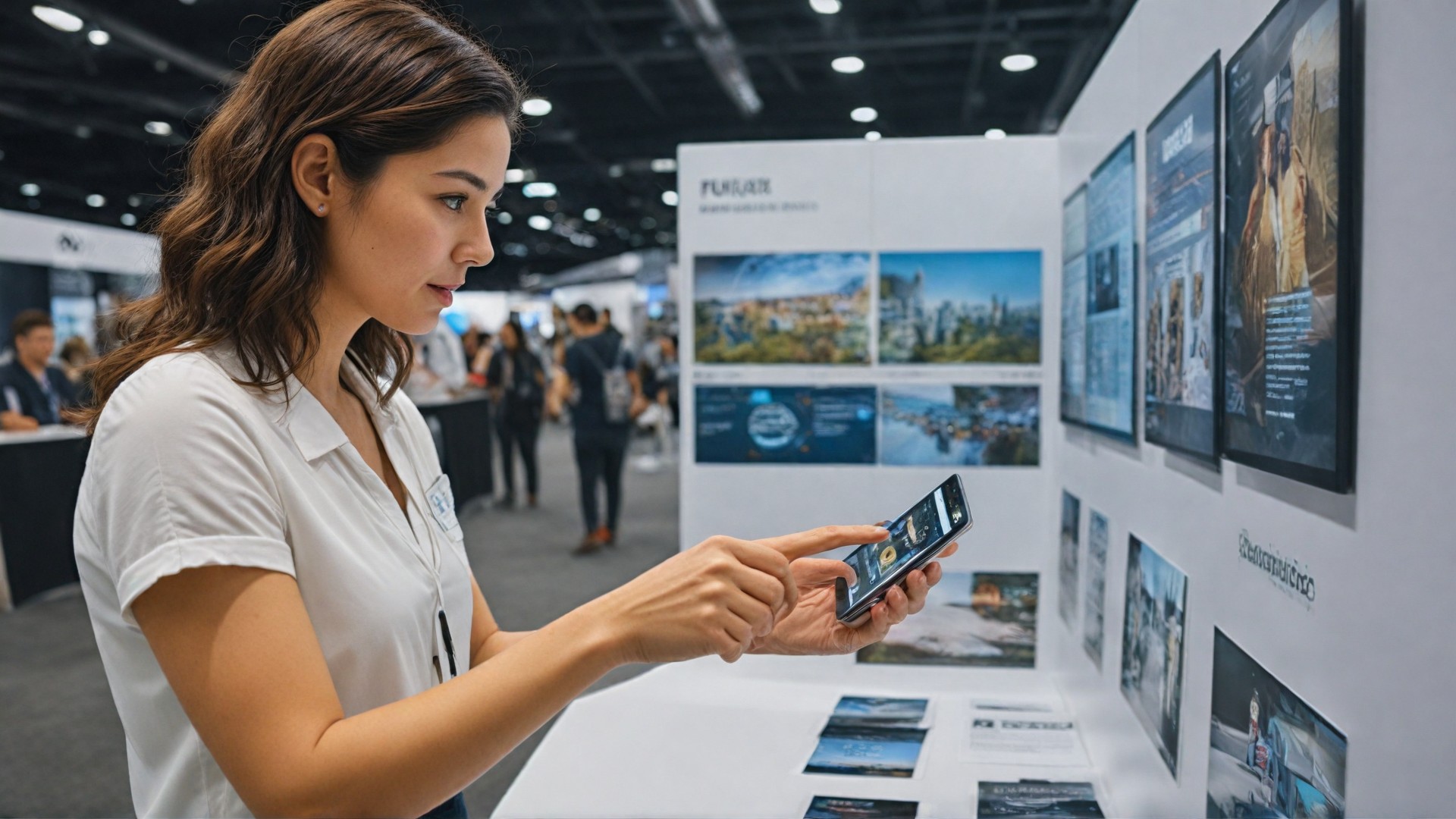 interactive trade show booth technology