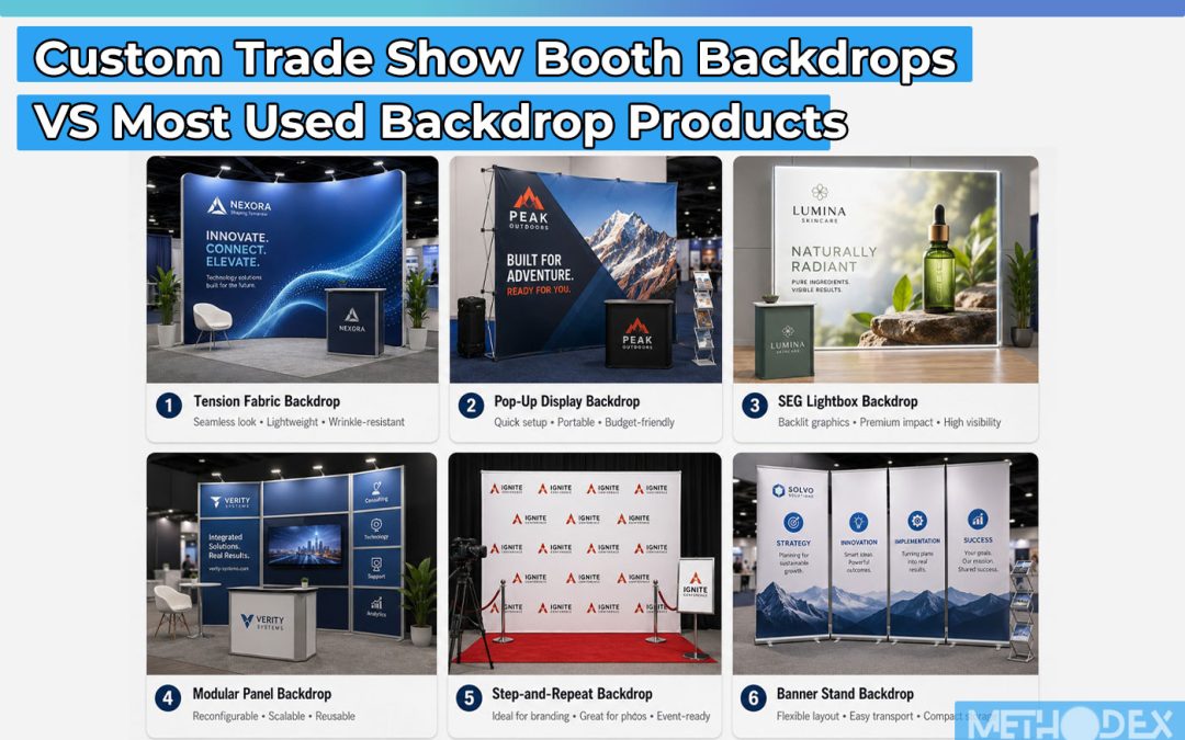 Custom Trade Show Booth Backdrops in US & Canada
