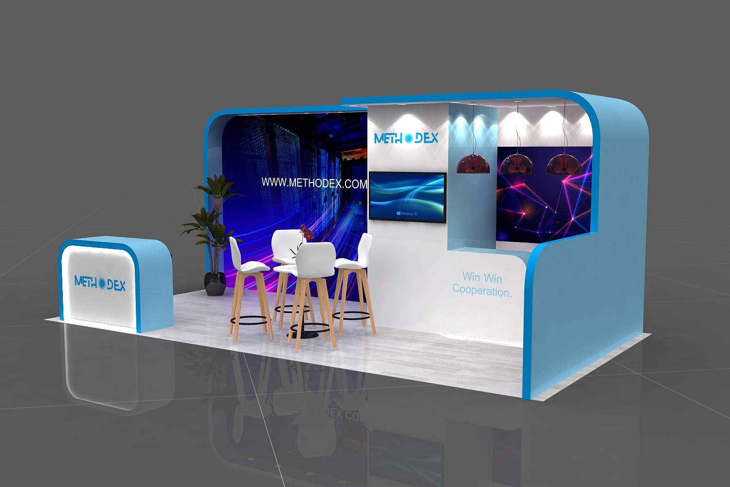 Methodex Modagon Trade Show Booth Rentals in California, Rental Booths | MethodeX